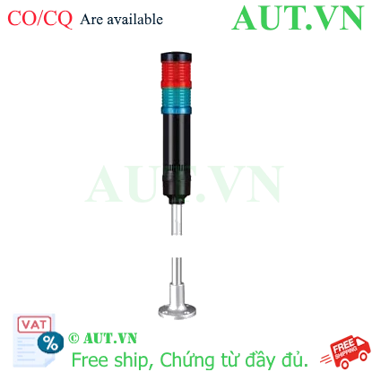 Ảnh của Đèn tháp kết nối mạng LAN Qlight QT50L-ETN-WM-2-24-RG-SZ18