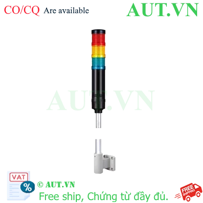 Ảnh của Đèn tháp kết nối mạng LAN Qlight QT50L-ETN-WM-3-12-RAG-LW18