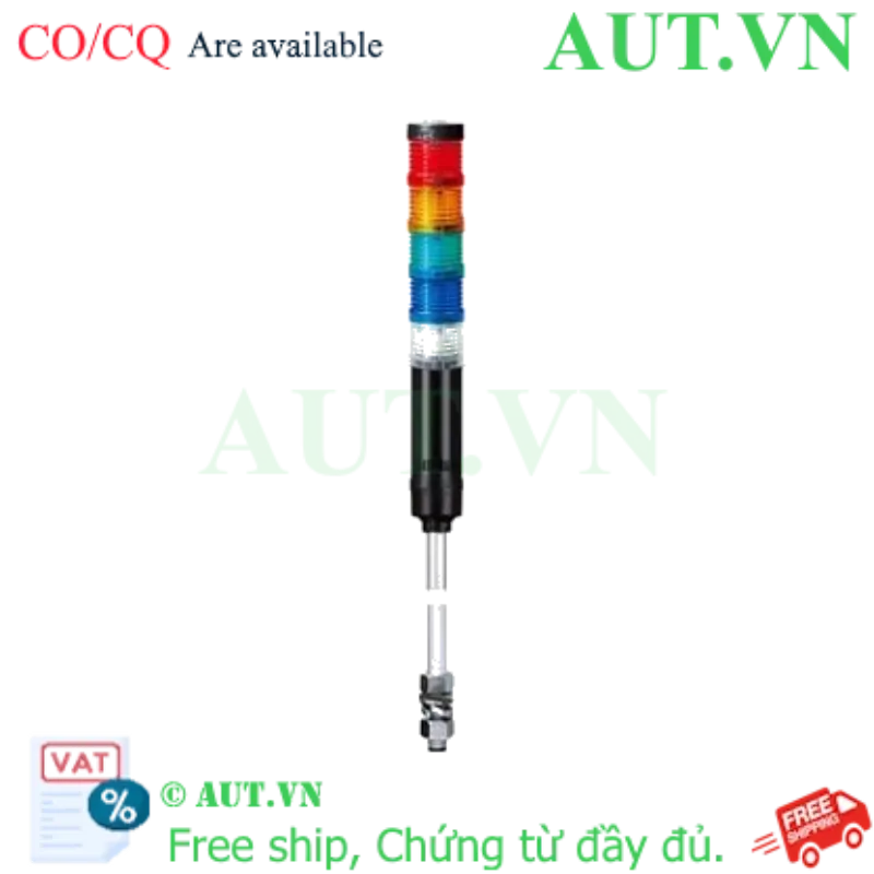 Ảnh của Đèn tháp kết nối mạng LAN Qlight QT50L-ETN-WM-5-24-RAGBW