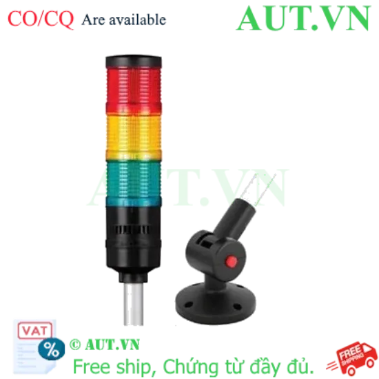 Ảnh của Đèn tháp kết nối mạng LAN Qlight QT70L-ETN-BZ-3-12-RAG-QLA24