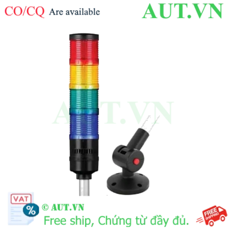 Ảnh của Đèn tháp kết nối mạng LAN Qlight QT70L-ETN-BZ-4-12-RAGB-QLA24
