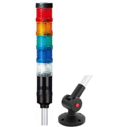 Ảnh của Đèn tháp kết nối mạng LAN Qlight QT70L-ETN-WA-5-12-RAGBW-QLA24