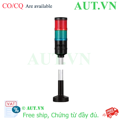 Ảnh của Đèn tháp kết nối mạng LAN Qlight QT70L-ETN-WM-2-24-RG-QZ24