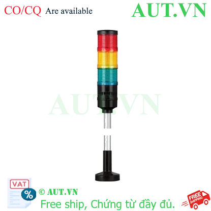 Ảnh của Đèn tháp kết nối mạng LAN Qlight QT70L-ETN-WM-3-24-RAG-QZ24