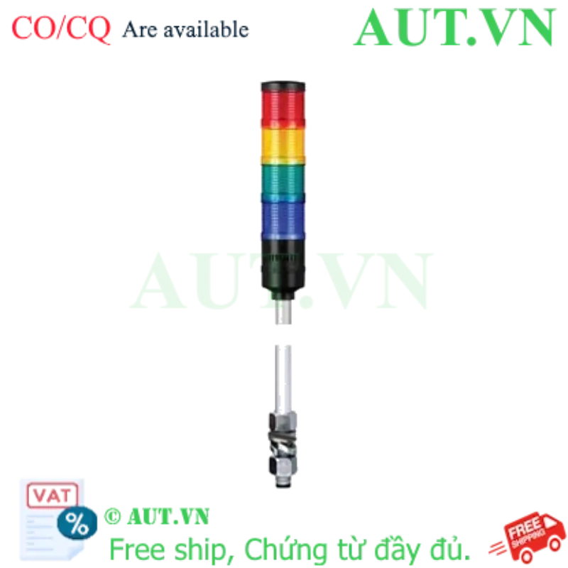 Ảnh của Đèn tháp kết nối mạng LAN Qlight QT70L-ETN-WM-4-12-RAGB