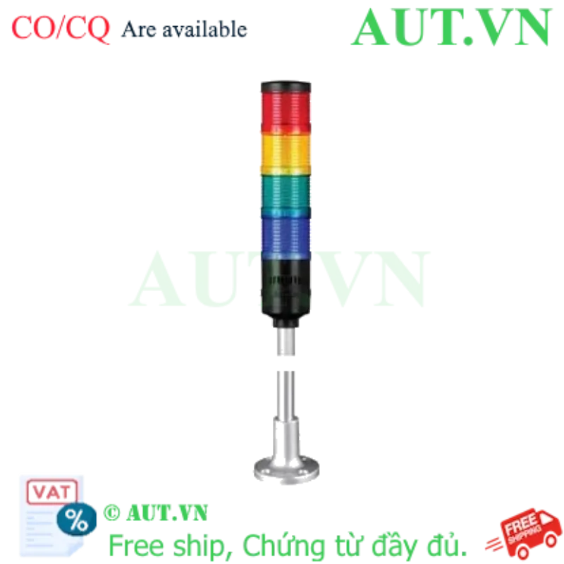 Ảnh của Đèn tháp kết nối mạng LAN Qlight QT70L-ETN-WM-4-24-RAGB-SZ24