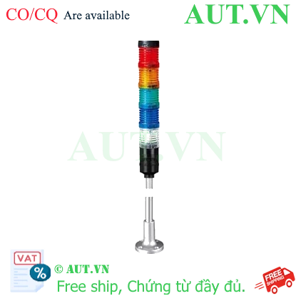 Ảnh của Đèn tháp kết nối mạng LAN Qlight QT70L-ETN-WM-5-24-RAGBW-SZ24