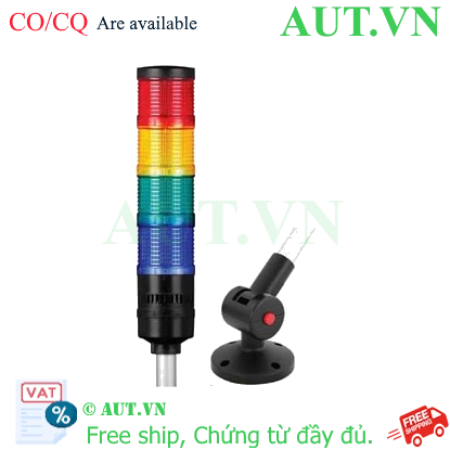 Ảnh của Đèn tháp kết nối mạng LAN Qlight QT70L-ETN-WS-4-12-RAGB-QLA24