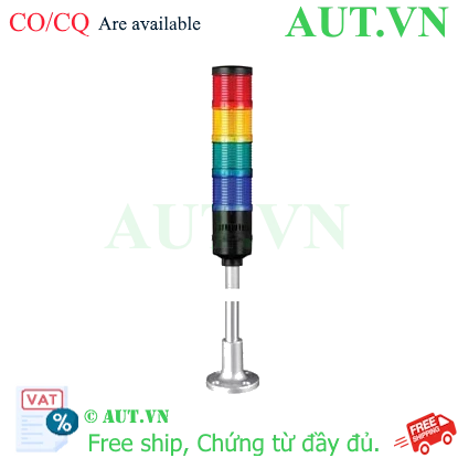 Ảnh của Đèn tháp kết nối mạng LAN Qlight QT70L-ETN-WS-4-24-RAGB-SZ24