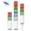 Ảnh của Đèn tháp kết nối mạng LAN Qlight QTC60L-ETN-BZ-1-24-R-SL18