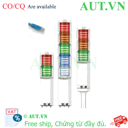 Ảnh của Đèn tháp kết nối mạng LAN Qlight QTC60L-ETN-BZ-2-12-RG-QL18