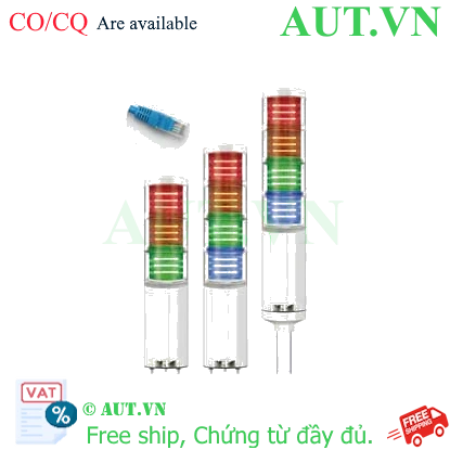Ảnh của Đèn tháp kết nối mạng LAN Qlight QTC70ML-ETN-BZ-4-12-RAGB
