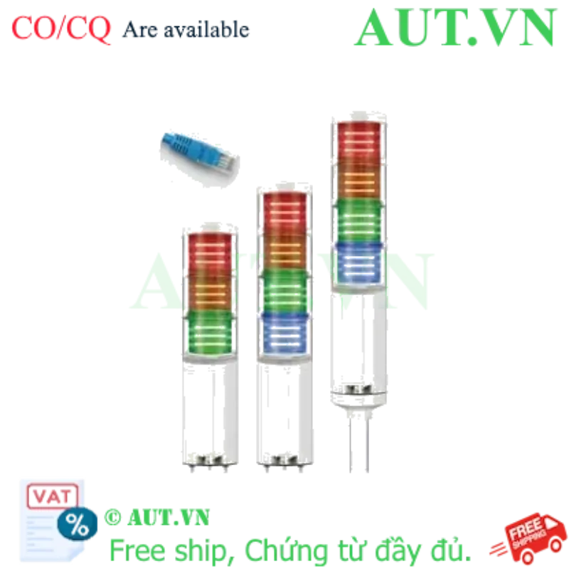 Ảnh của Đèn tháp kết nối mạng LAN Qlight QTCA70ML-ETN-BZ-5-110/220-RAGBW