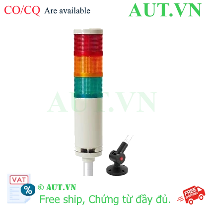 Ảnh của Đèn tháp kết nối mạng LAN Qlight QTG70L-ETN-BZ-3-12-RAG-QLA24