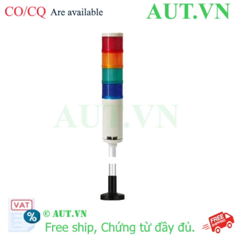 Ảnh của Đèn tháp kết nối mạng LAN Qlight QTG70L-ETN-BZ-4-110/220-RAGB-QZ24