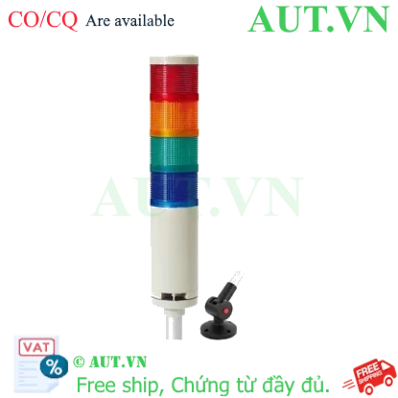 Ảnh của Đèn tháp kết nối mạng LAN Qlight QTG70L-ETN-BZ-4-12-RAGB-QLA24