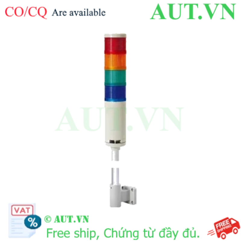 Ảnh của Đèn tháp kết nối mạng LAN Qlight QTGA70L-ETN-BZ-4-110/220-RAGB-LW24