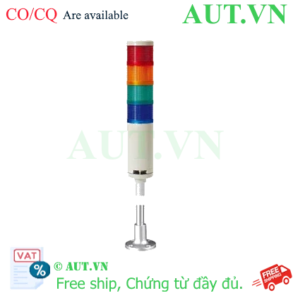 Ảnh của Đèn tháp kết nối mạng LAN Qlight QTGA70L-ETN-BZ-4-110/220-RAGB-SZ24