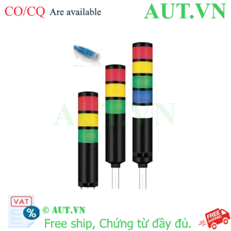 Ảnh của Đèn tháp kết nối mạng LAN Qlight QTR60L-ETN-BZ-3-110/220-RAG-QL18