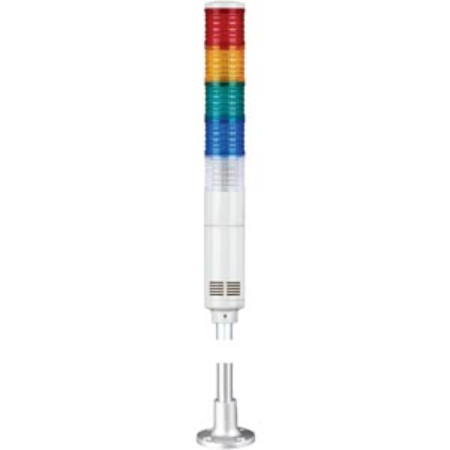 Ảnh của Đèn tháp kết nối mạng LAN Qlight ST45L-ETN-BZ-5-12-RAGBW-SZ18
