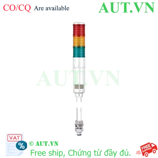 Ảnh của Đèn tháp kết nối mạng LAN Qlight ST45L-ETN-WM-3-110-RAG