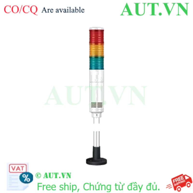 Ảnh của Đèn tháp kết nối mạng LAN Qlight ST45L-ETN-WM-3-110-RAG-QZ18