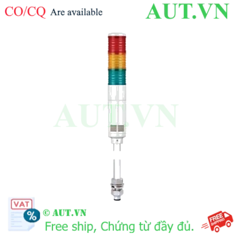 Ảnh của Đèn tháp kết nối mạng LAN Qlight ST45L-ETN-WM-3-12-RAG