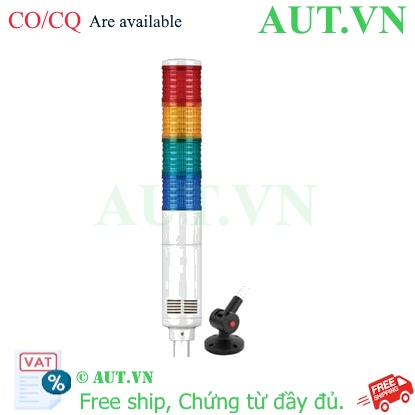 Ảnh của Đèn tháp kết nối mạng LAN Qlight ST45L-ETN-WM-4-110-RAGB-QLA18