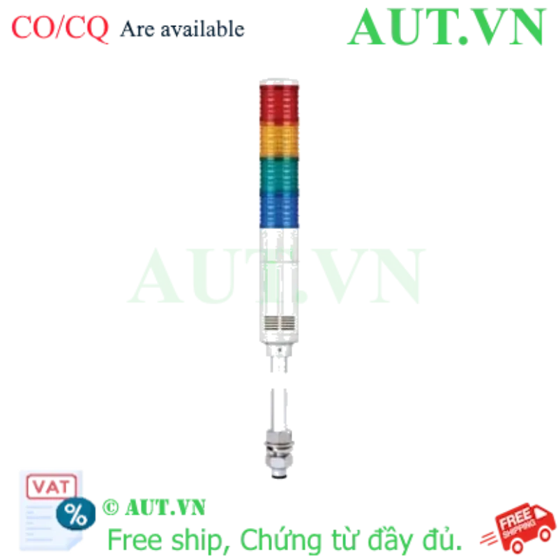 Ảnh của Đèn tháp kết nối mạng LAN Qlight ST45L-ETN-WM-4-220-RAGB