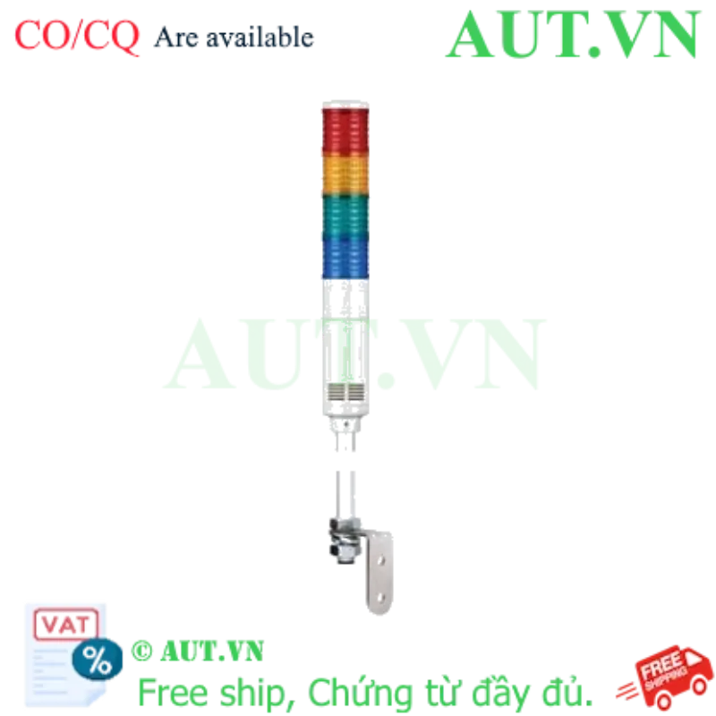 Ảnh của Đèn tháp kết nối mạng LAN Qlight ST45L-ETN-WM-4-220-RAGB-LB18