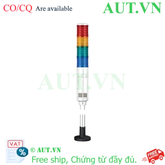 Ảnh của Đèn tháp kết nối mạng LAN Qlight ST45L-ETN-WM-4-220-RAGB-QZ18