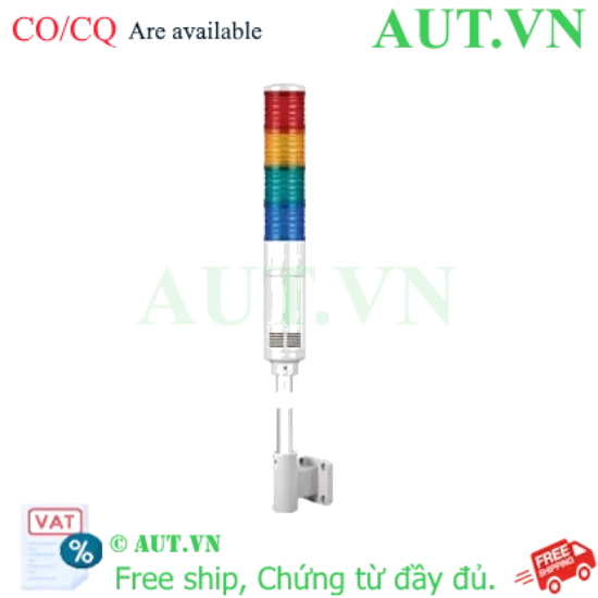 Ảnh của Đèn tháp kết nối mạng LAN Qlight ST45L-ETN-WM-4-24-RAGB-LW18
