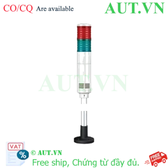 Ảnh của Đèn tháp kết nối mạng LAN Qlight ST45L-ETN-WS-2-12-RG-QZ18