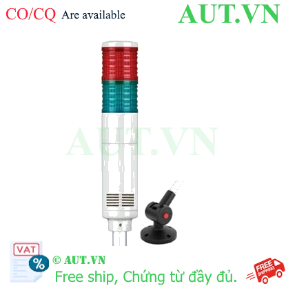 Ảnh của Đèn tháp kết nối mạng LAN Qlight ST45L-ETN-WS-2-220-RG-QLA18