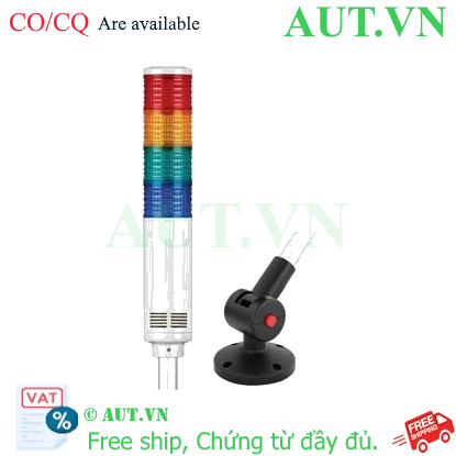 Ảnh của Đèn tháp kết nối mạng LAN Qlight ST56EL-ETN-WA-4-110-RAGB-QLA18