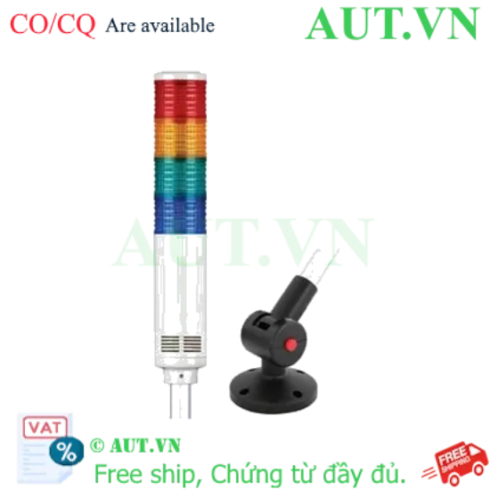 Ảnh của Đèn tháp kết nối mạng LAN Qlight ST56EL-ETN-WS-4-220-RAGB-QLA18
