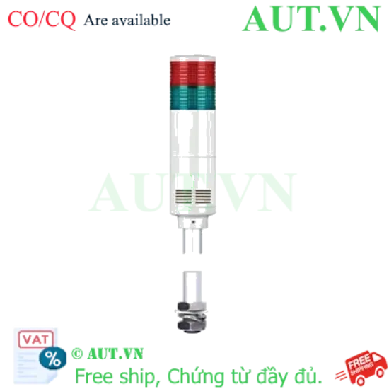 Ảnh của Đèn tháp kết nối mạng LAN Qlight ST80EL-ETN-WM-2-12-RG