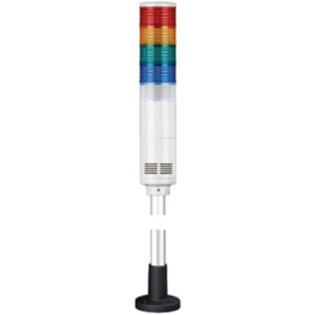 Ảnh của Đèn tháp kết nối mạng LAN Qlight ST80EL-ETN-WS-5-12-RAGBW-QZ24