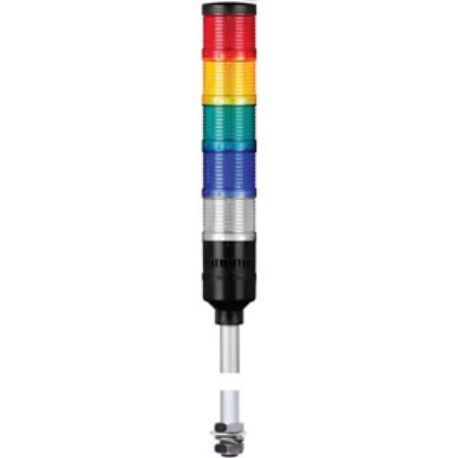 Ảnh của Đèn tháp Qlight QT70L-USB-BZ-5-RAGBW
