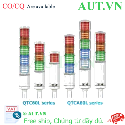 Ảnh của Đèn tháp Qlight QTC60L-5-110/220-RAGBW-LB18