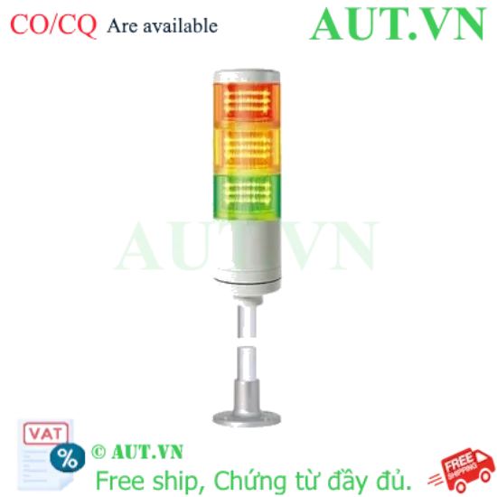 Ảnh của Đèn tháp Qlight QTC70L-3-12-RAG-SZ24
