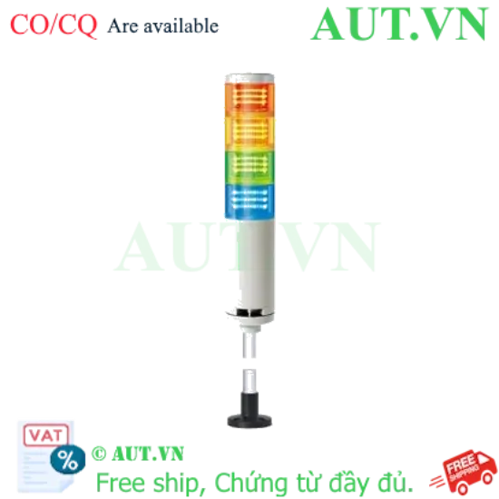 Ảnh của Đèn tháp Qlight QTC70LF-BZ-4-12-RAGB-QZ24