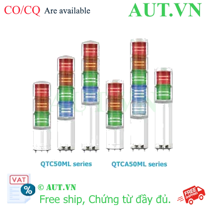 Ảnh của Đèn tháp Qlight QTCA50ML-BZ-1-110/220-R