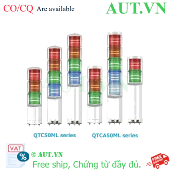 Ảnh của Đèn tháp Qlight QTCA50ML-BZ-4-12-RAGB
