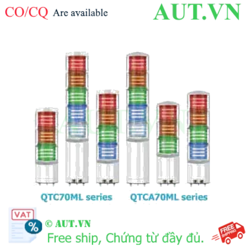 Ảnh của Đèn tháp Qlight QTCA70MLF-BZ-5-12-RAGBW