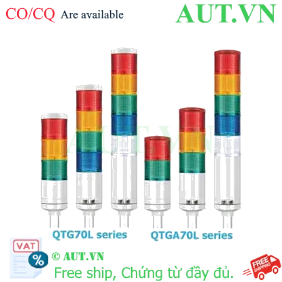 Ảnh của Đèn tháp Qlight QTG70L-1-24-R-QLA24
