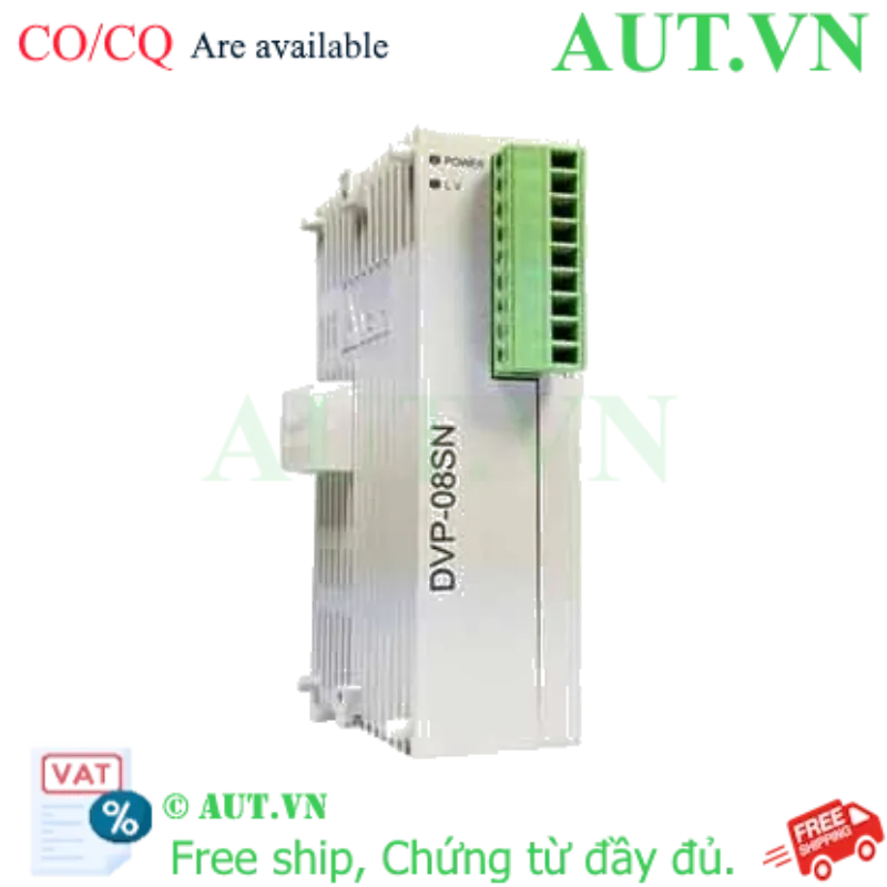 Ảnh của Mô Đun Mở Rộng PLC Delta DVP08SN11R | 8 Ngõ Ra Relay, 24VDC | AUT VN