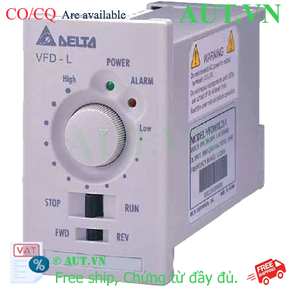 Ảnh của Biến tần AC dễ dùng với hiệu năng cao DELTA VFD001L21A 
