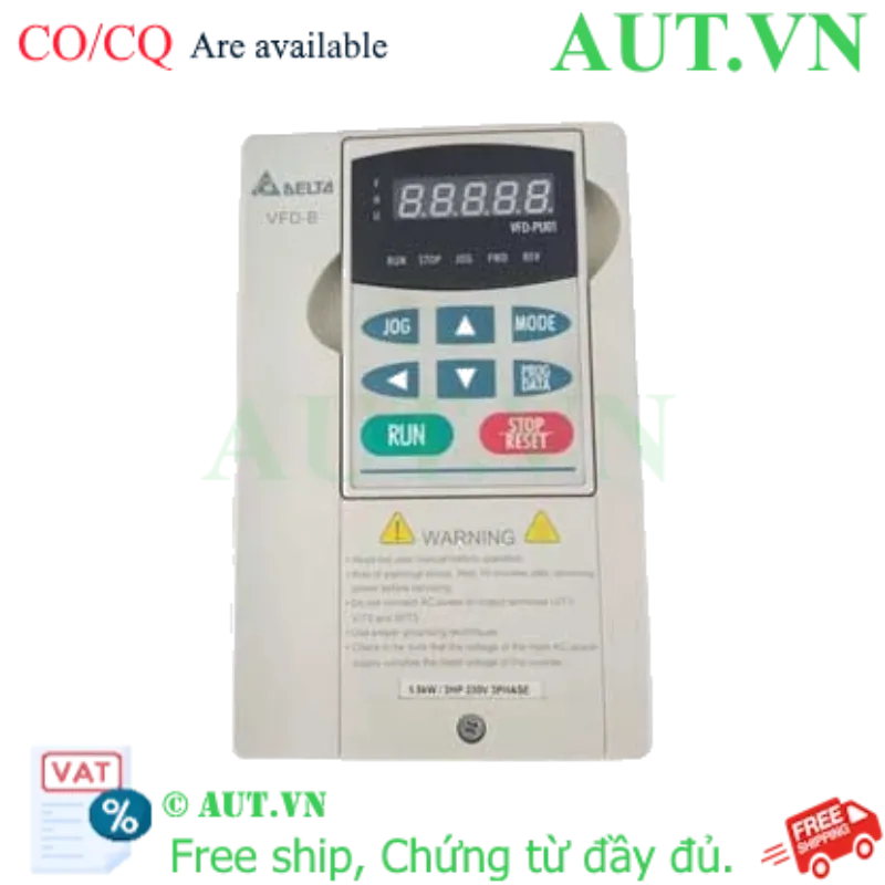 Ảnh của Biến tần thân thiện người dùng DELTA VFD015B23A 