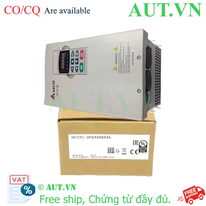 Ảnh của Biến tần thân thiện người dùng DELTA VFD450B43A 